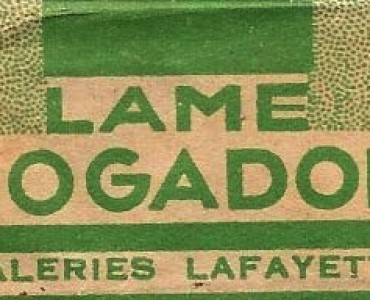 Lame de rasoir Mogador Galeries Lafayette