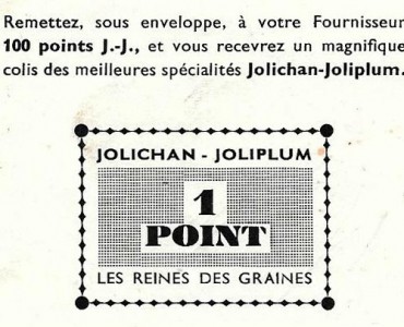Bon pour 1 point Jolichan Joliplum