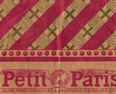 Calot papier Le Petit Parisien
