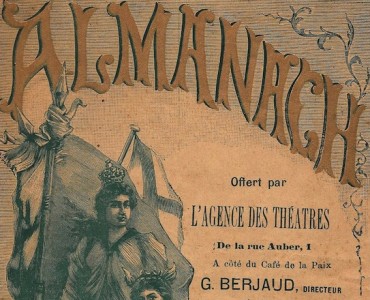 Almanach Agence des Théâtres 1893