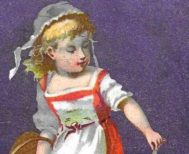 Calendrier 1884 Amidon Hoffmann