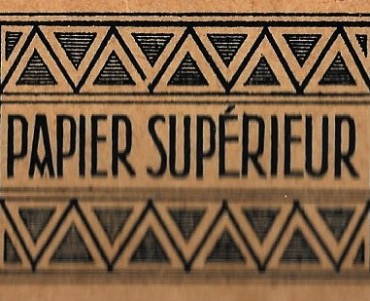 Papier à cigarettes Papier supérieur