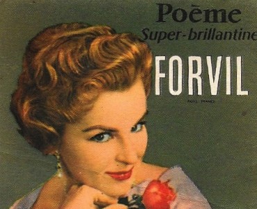 Carte Parfumée Forvil 1957 