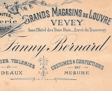 Carte-Fiche Grands Magasins du Louvre