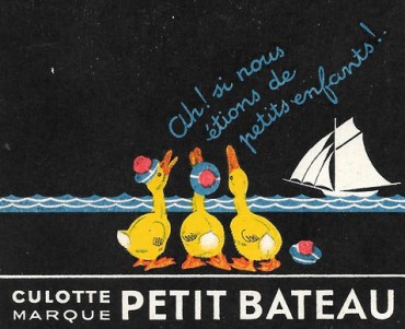 Carte Postale Petit Bateau