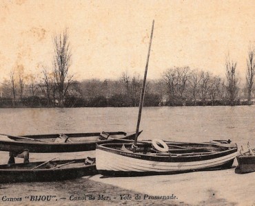 Carte Postale Chantiers Navals Sartrouville