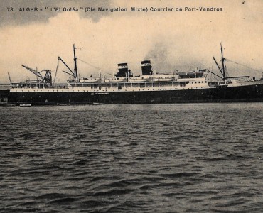 Carte Postale Paquebot El Goléa