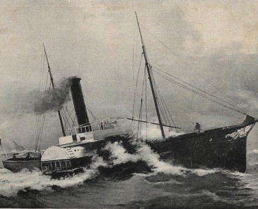 Carte Postale Traversée mouvementée