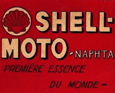 Calendrier 1929 Shell Moto