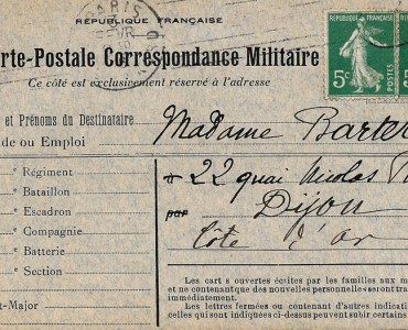 Carte Correspondance Militaire (13)