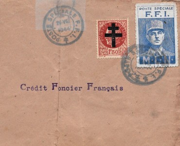 Enveloppe Poste Spéciale FFI