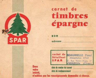 Collecteur de Timbres-Epargne Spar