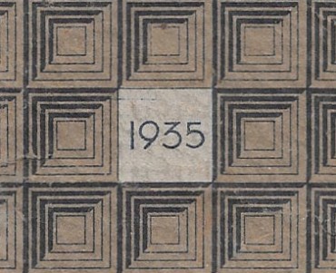 Calendrier 1935 Deschiens