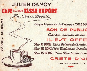 Buvard Julien Damoy