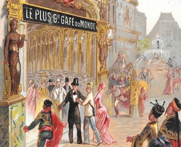 Calendrier 1879 Grand Café Parisien