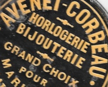 Miroir Bijouterie Avenet-Corbeau