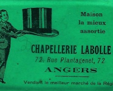 Miroir Chapellerie Labolle Angers