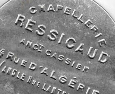 Miroir Chapellerie Ressicaud Lyon