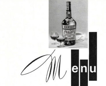 Menu Hennessy