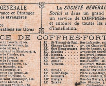 Buvard Société Générale 