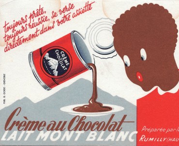 Buvard Crème Mont Blanc