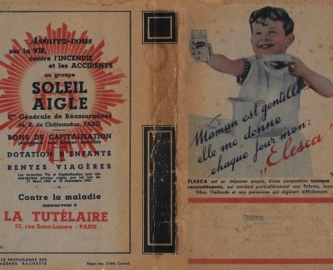 Protège-livre Messageries Hachette