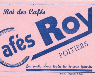 Buvard Cafés Roy