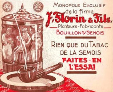 Carton publicitaire Le Solitaire