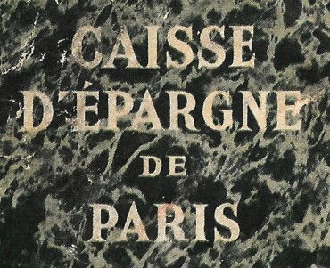 Calendrier 1939 Caisse d'Epargne de Paris