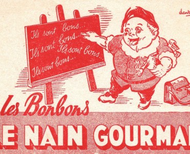 Buvard Le Nain Gourmand