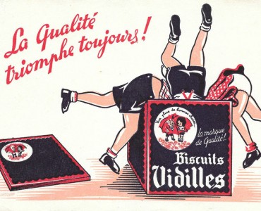 Buvard Biscuits Vidilles