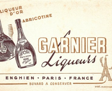 Buvard Liqueurs Garnier