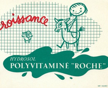 Buvard Polyvitaminé Roche