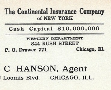Buvard Continental Insurance Company de New York