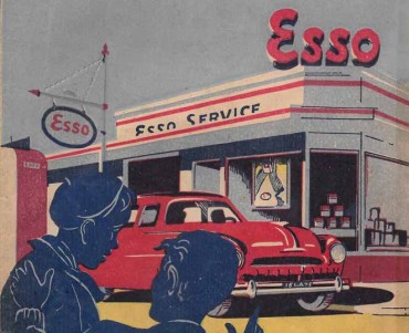 Protège-cahier Esso