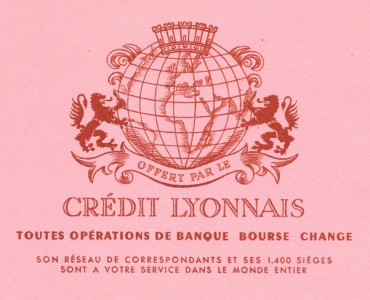 Buvards Crédit Lyonnais (05)