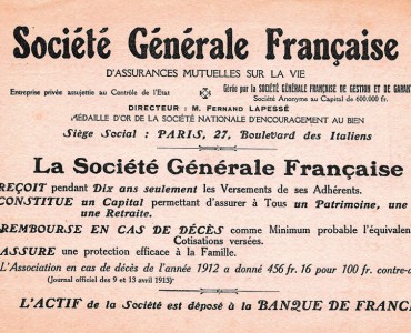 Buvard Société Générale Française