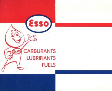 Carte de commande Esso