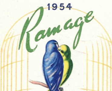 Carte Parfumée Bourjois 1954