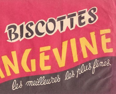Calot papier Biscottes l'Angevine