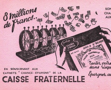 Buvard Caisse Fraternelle