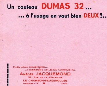 Buvard Dumas 32
