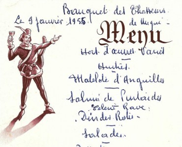 Menu Georges Monin