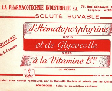 Buvard Pharmacotechnie-Industrielle