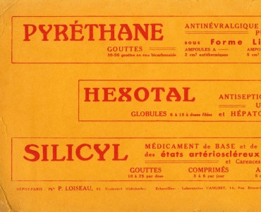 Buvard Pyréthane