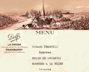 Menu Dolfi