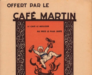 Protège-cahier Café Martin
