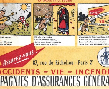 Buvard Compagnies d'Assurances générales