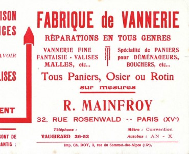 Buvard Mainfroy