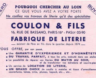 Buvard Coulon et Fils